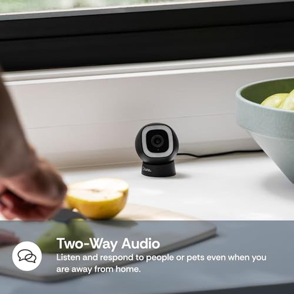 Security Camera: Luna 2K QHD Wired IP65 WiFi Camera for – Close-up Detail