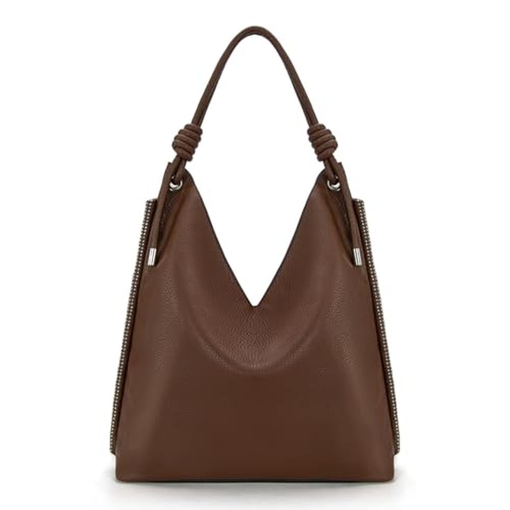 Montana West Hobo Bags: MWC-569BR Slouchy Shoulder Bag for – Front View