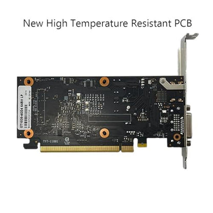 SAPLOS GT 1030 Graphics Card: 4GB GDDR4 64-bit HDMI DVI – Close-up Detail