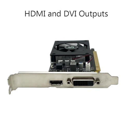SAPLOS GT 1030 Graphics Card: 4GB GDDR4 64-bit HDMI DVI – In Use