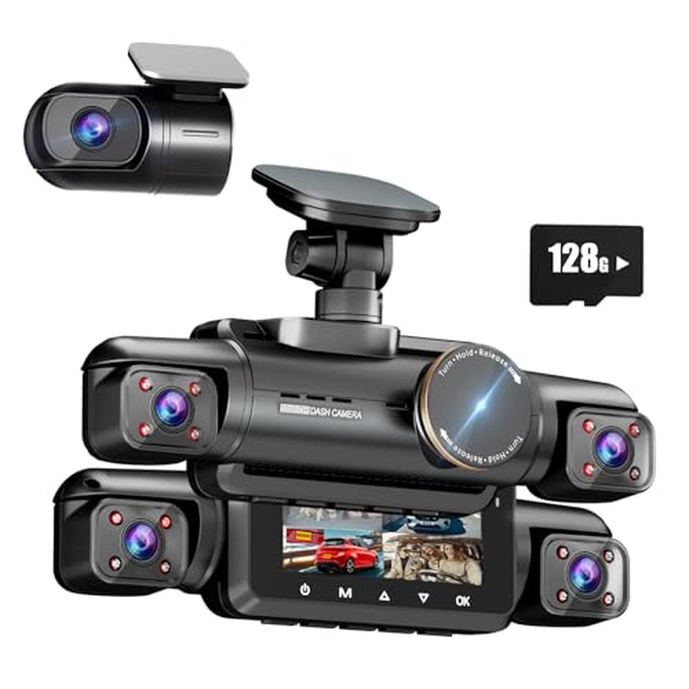 Car Dash Cam: Neideso N700Pro 4-Channel 3K+1080P*3 – Front View