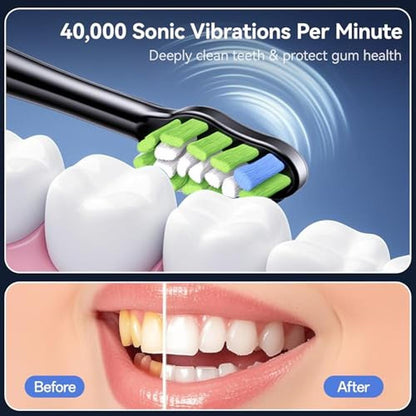 Premium Sonic Electric Toothbrush – Close-up Detail
