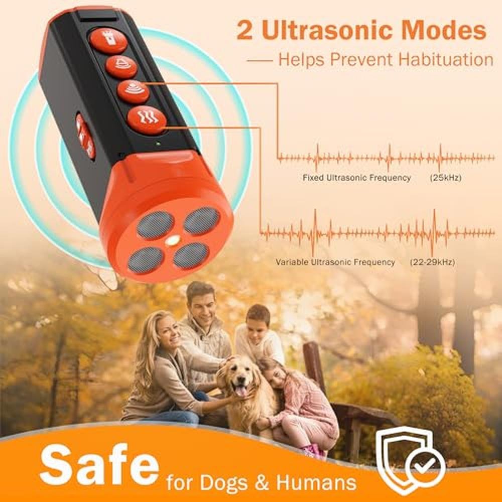Dog Device: HeloDiqiu Ultrasonic Dog Trainer – In Use