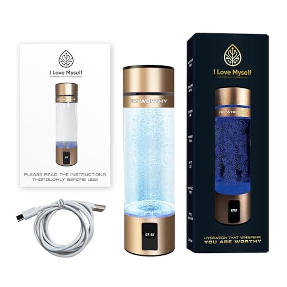 Hydrogen Water: SHIAKIDI BEAUTY Portable Hydrogen Generator – Front View