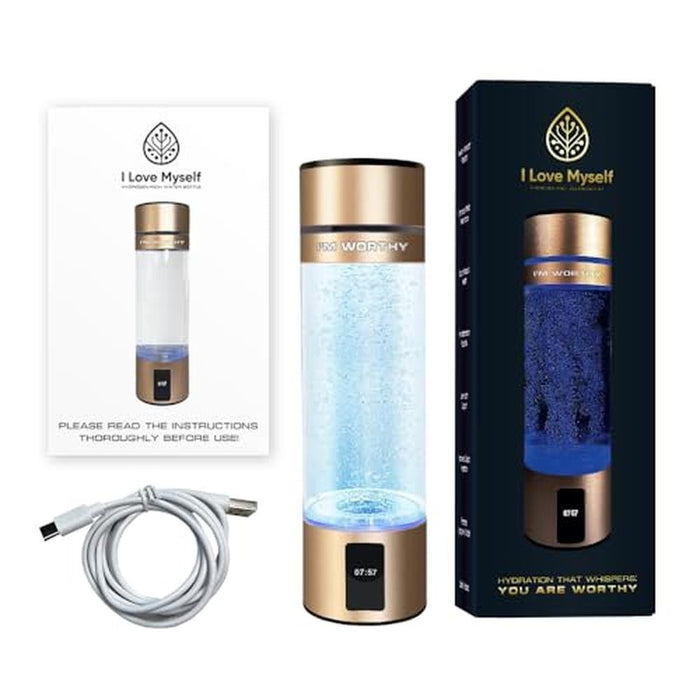 Hydrogen Water: SHIAKIDI BEAUTY Portable Hydrogen Generator – Front View