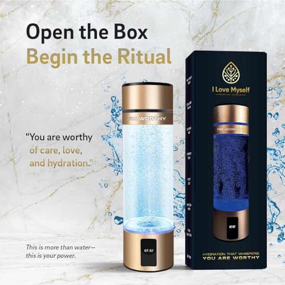Hydrogen Water: SHIAKIDI BEAUTY Portable Hydrogen Generator – Packaging