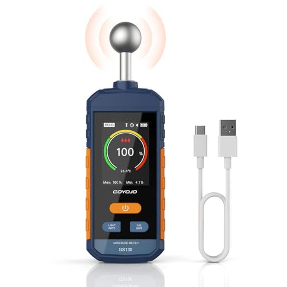 Premium Moisture Meter for Wood – Front View