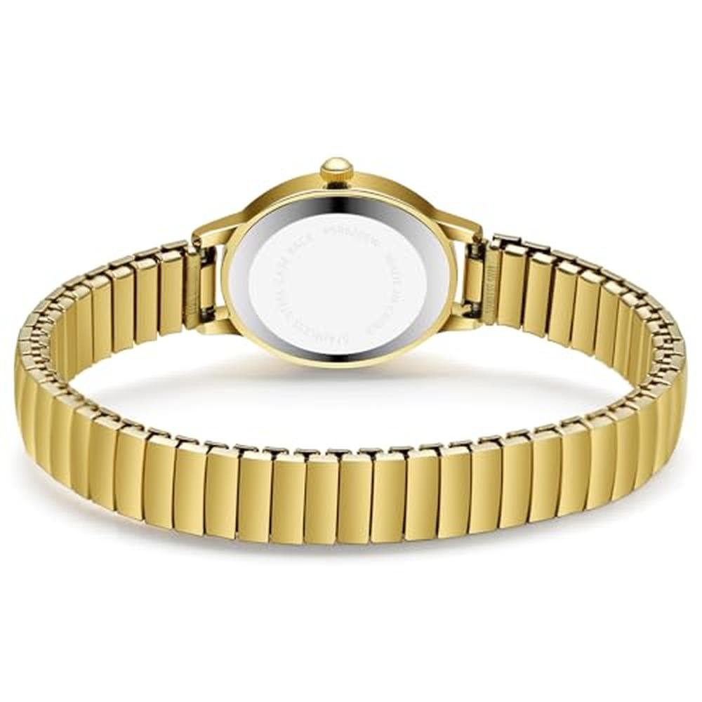 TWOPTION Watches for Women: Easy Read Ladies Analog Quartz – Close-up Detail