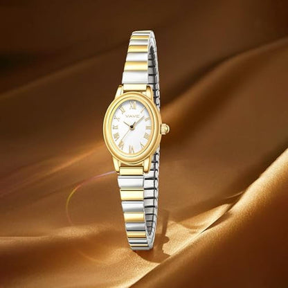 VAVC Gold Watches for Women: Analog Womens Watch with – Packaging