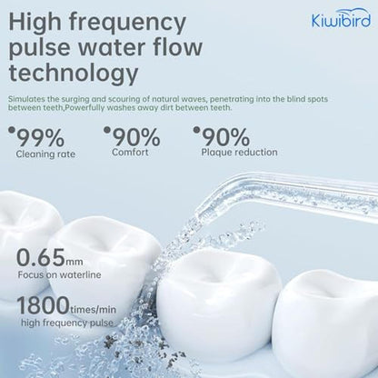 Travel Kiwibird: KIWIBIRD Mini Water Flosser Ultra-Portable – Side View