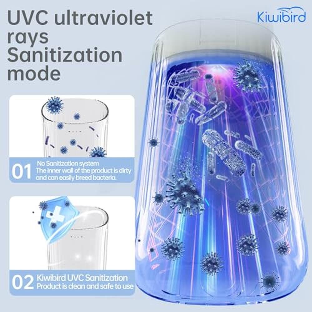 Travel Kiwibird: KIWIBIRD Mini Water Flosser Ultra-Portable – Close-up Detail