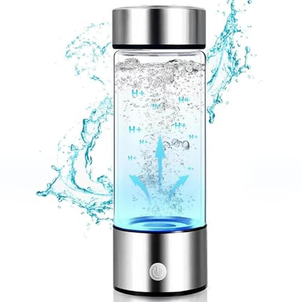 Hydrogen Water Bottle: Sport Portable Hydrogen Infuser – Front View