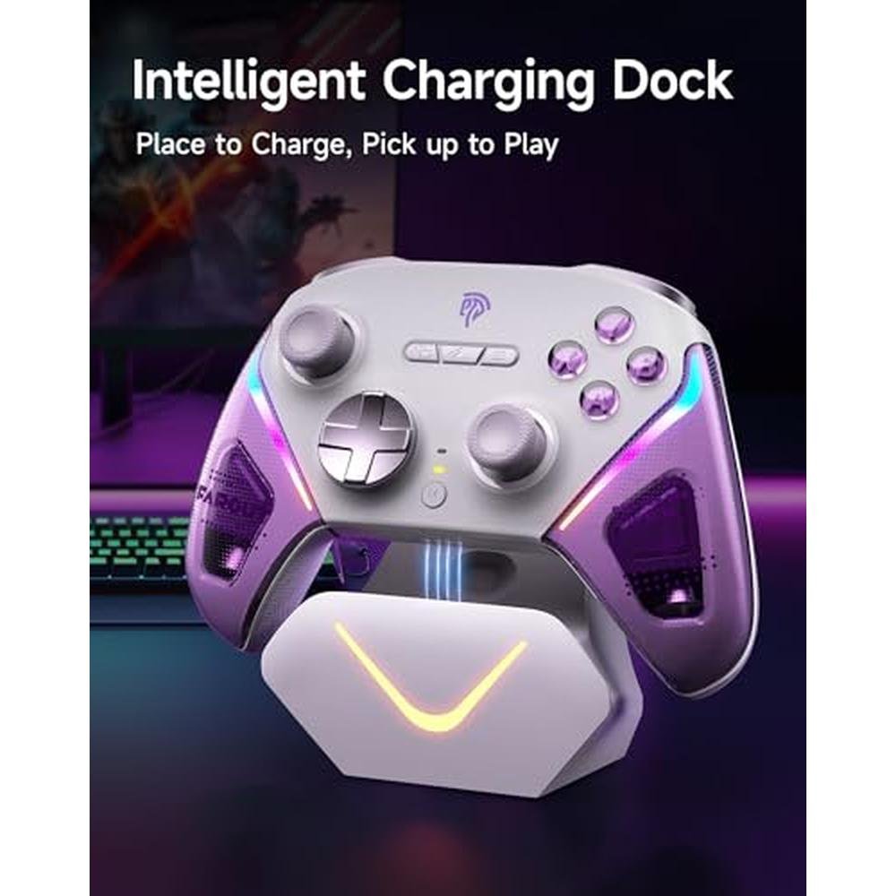Premium Gaming Experience: EasySMX D10 PC Controller Elite – Side View