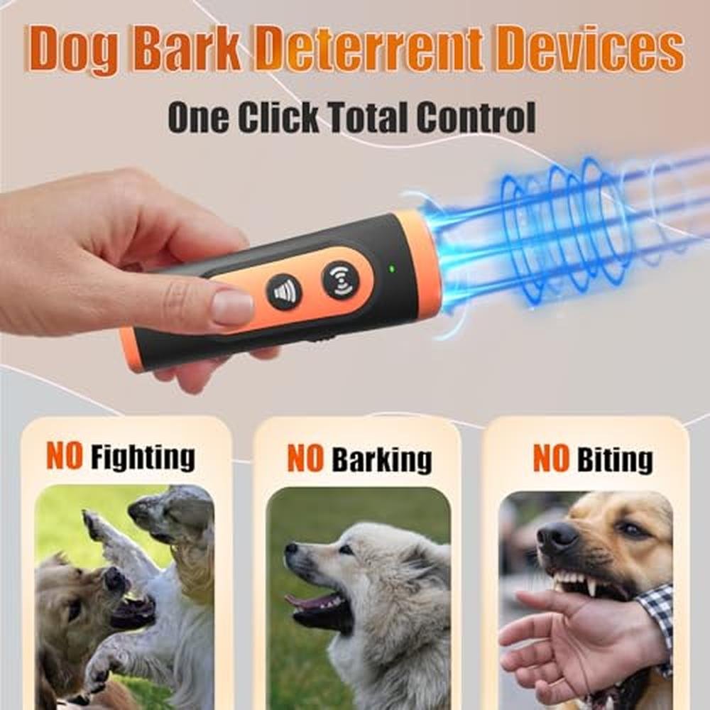 Anti Barking Device for Dogs: Ultrasonic Rechargeable Bark – Side View
