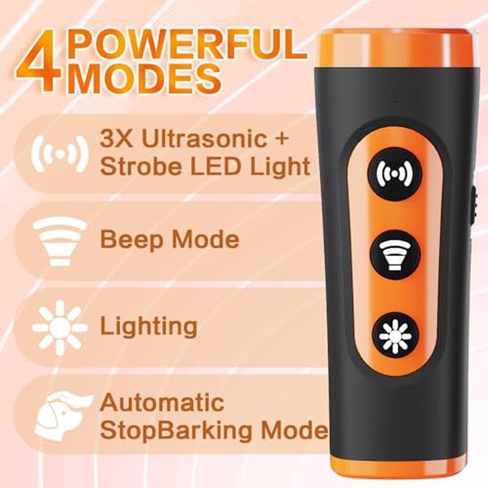 Anti Barking Device for Dogs: Ultrasonic Rechargeable Bark – Close-up Detail