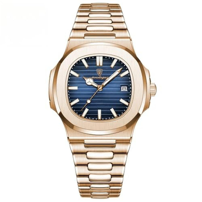 Men Poedagar Watch: Poedagar Man Fashion Wristwatch – Front View
