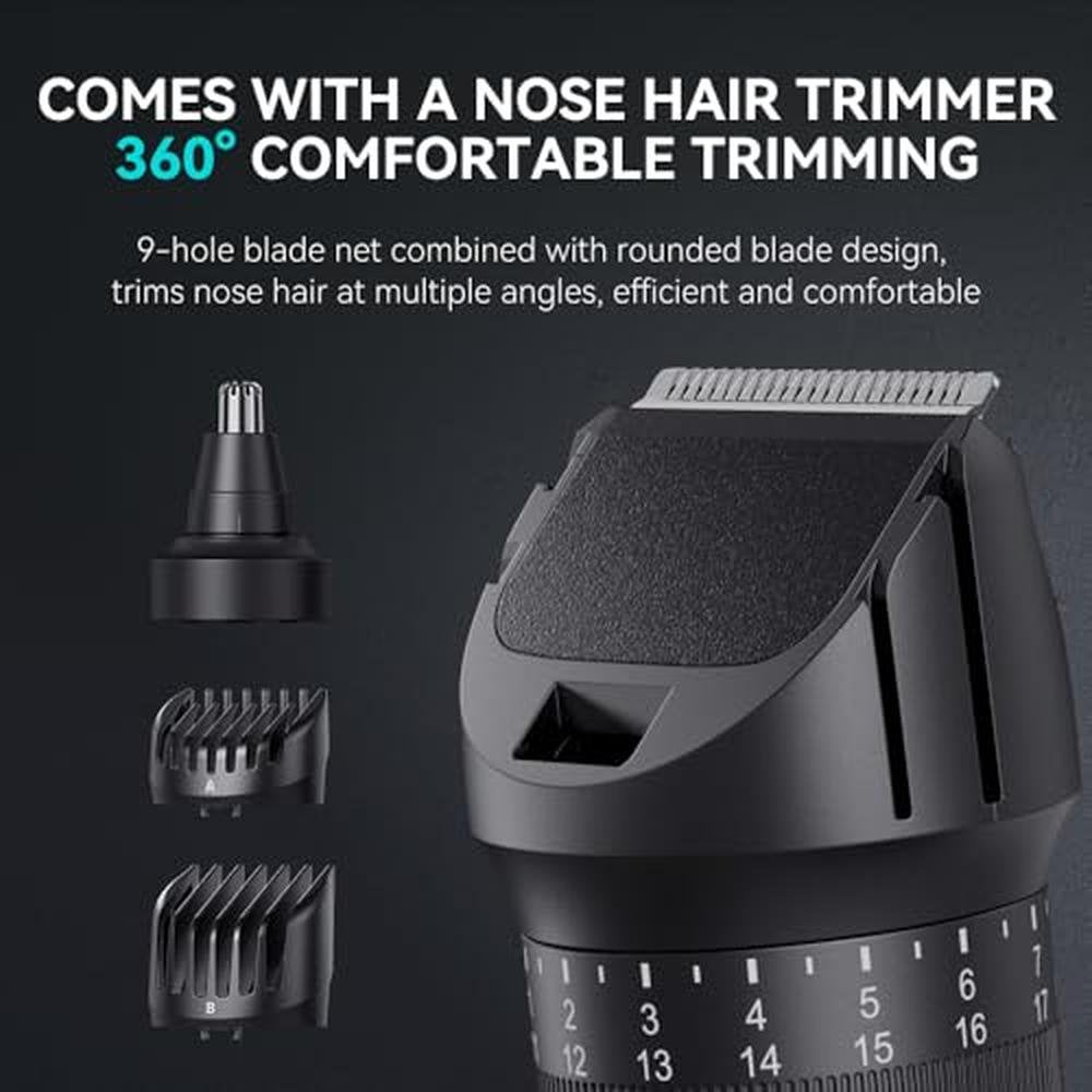 Trimmer Men: Professional Body Hair Trimmer for Men with 42 – In Use