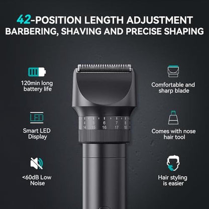 Trimmer Men: Professional Body Hair Trimmer for Men with 42 – Packaging