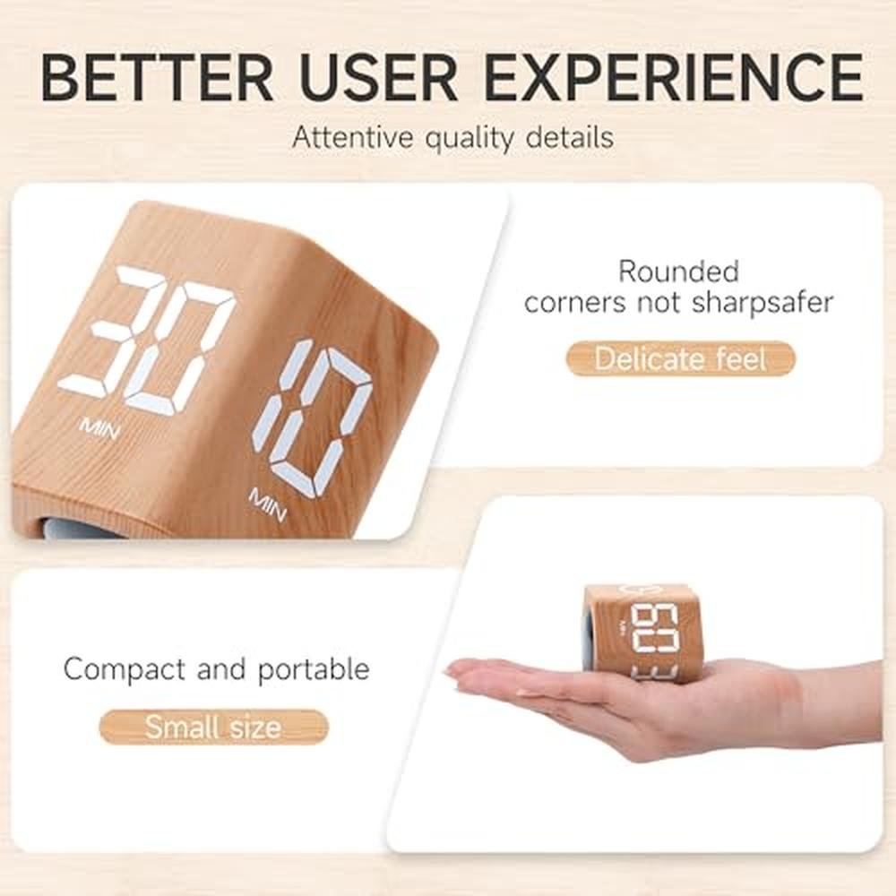 Timer Excellence: Exlliy 1-5-10-30-60 Minutes Preset Desk – In Use