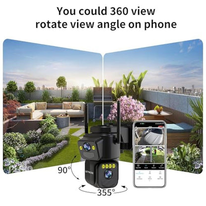 Security Cameras: Outdoor WiFi 5G 2.4G Cameras for Home – Packaging