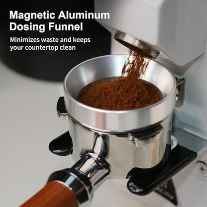 High-End Espresso Tamper Set: 51mm – In Use