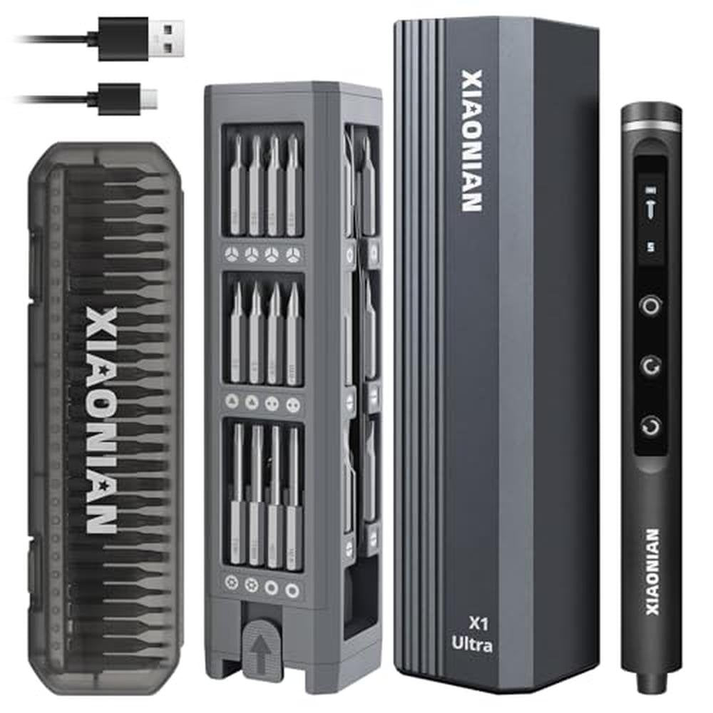 Electric Screwdriver: 3.7V Precision Electric Screwdriver – Front View