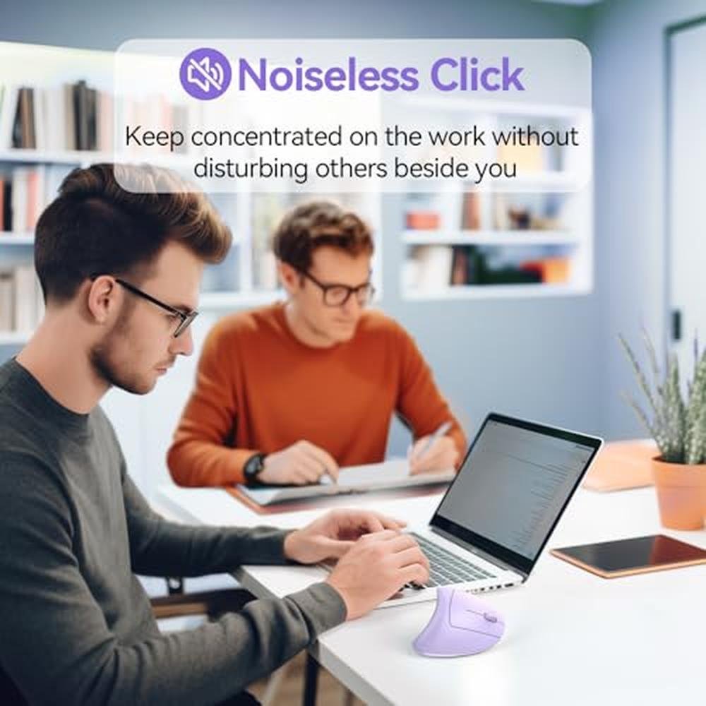 Ergonomic Wireless Mouse: TECKNET M003 2.4GHz USB Vertical – Packaging