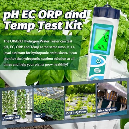 Premium Water Quality Tester: ORAPXI Hydrogen Water Tester – In Use