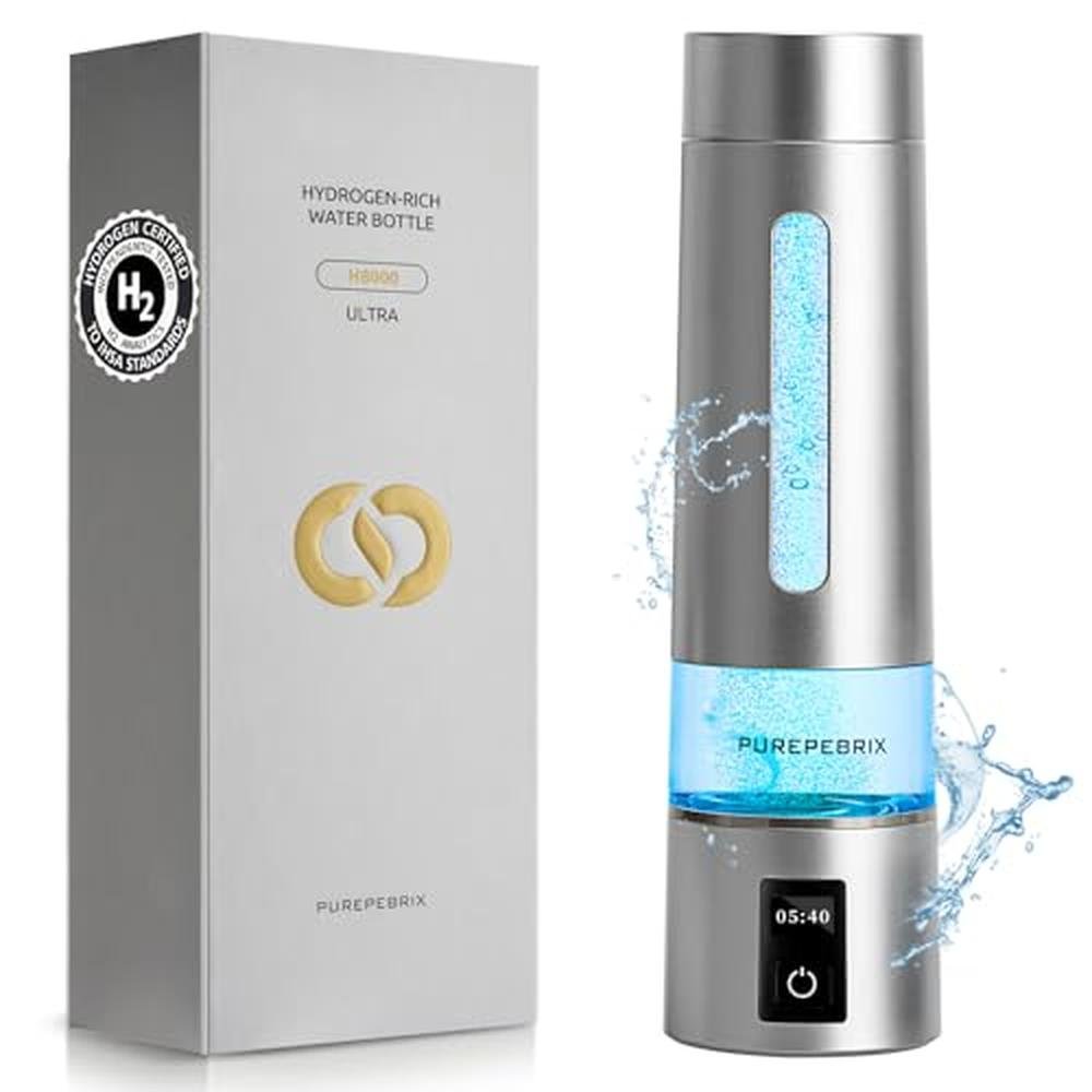 Hydrogen Water Bottle Generator – Front View