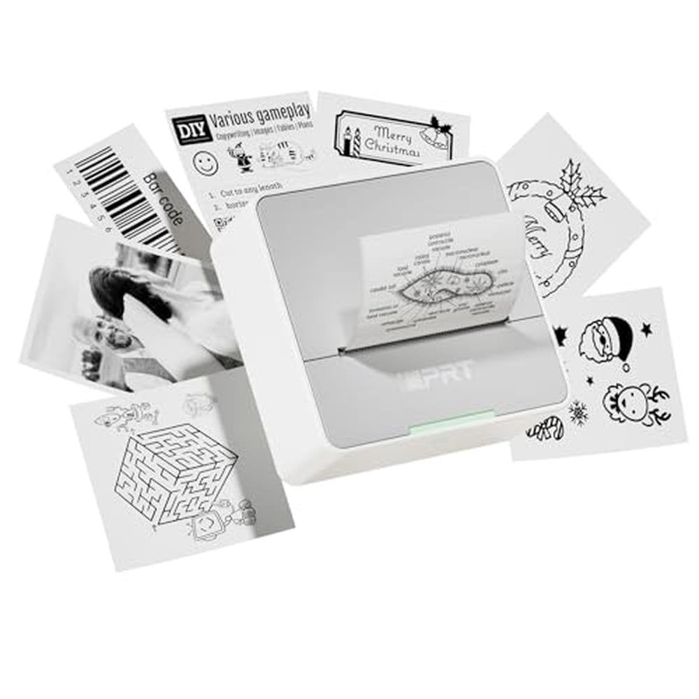 Sticker Printer: iDPRT Mini Portable Thermal Printer with 1 – Front View