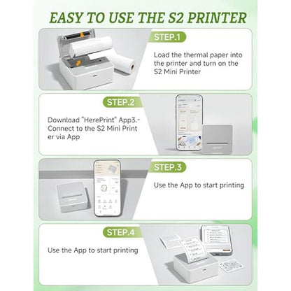 Sticker Printer: iDPRT Mini Portable Thermal Printer with 1 – Close-up Detail