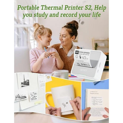 Sticker Printer: iDPRT Mini Portable Thermal Printer with 1 – In Use