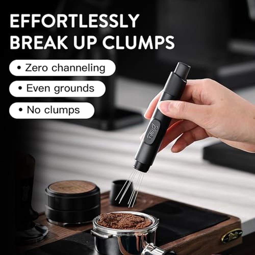 Premium WDT Tool Espresso Distribution Tool – Side View