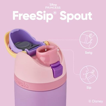 Water Bottle: Owala Disney Princess FreeSip Insulated – Side View