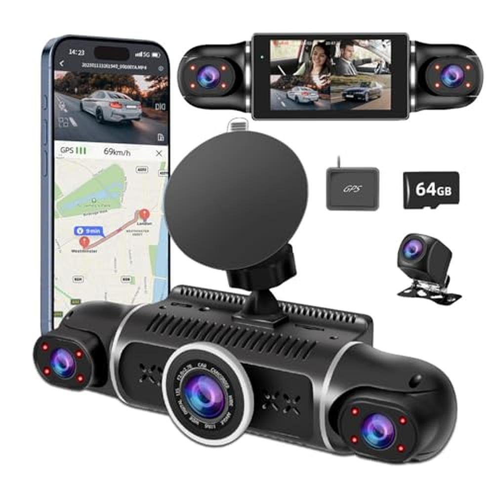 Dash 170: 360 Dash Cam 4-Channel FHD 2K+1080p – Front View