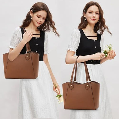 Women Chicarousal: CHICAROUSAL Tote Bag Large Handbags – Side View
