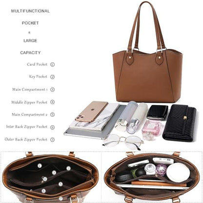 Women Chicarousal: CHICAROUSAL Tote Bag Large Handbags – Packaging