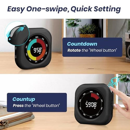 Premium India-Exclusive Super Visual Timer for Kids 10 – Close-up Detail