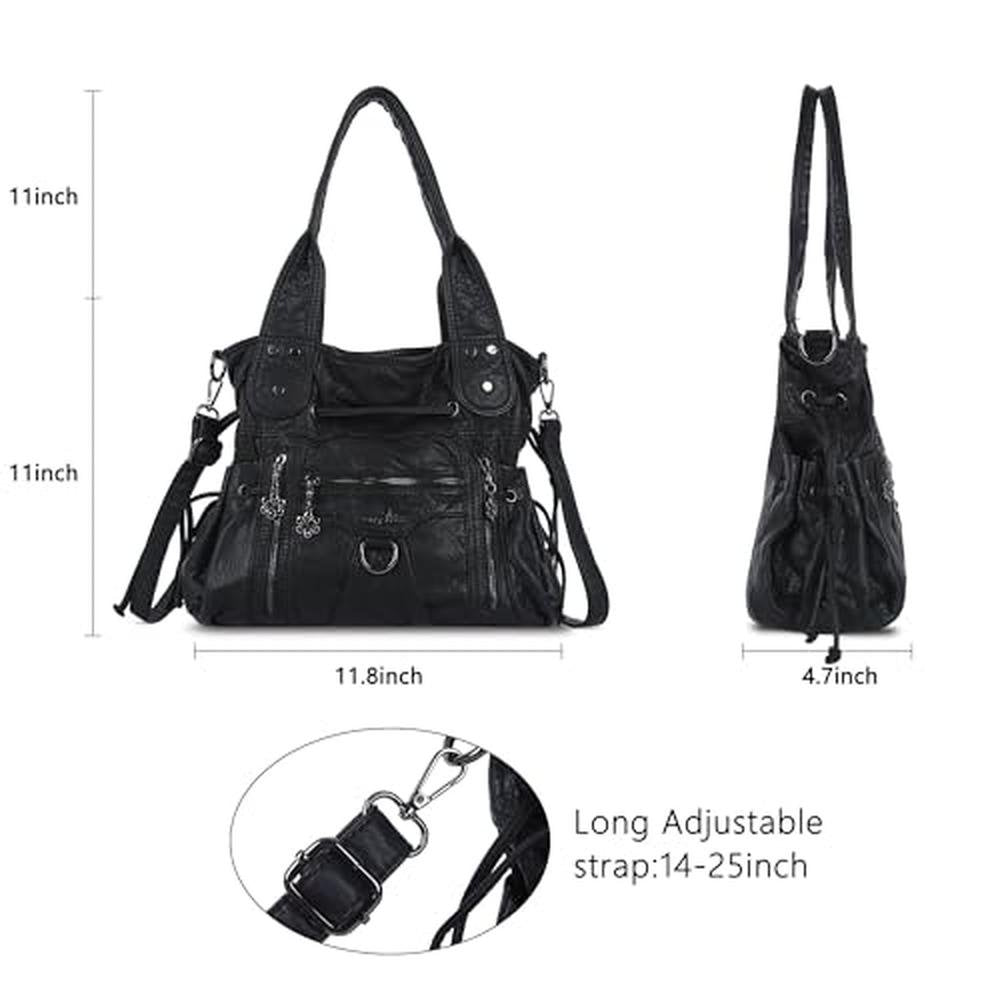 Bags Angel: Angel Kiss Hobo Bags for Women Fashion Shoulder – Side View