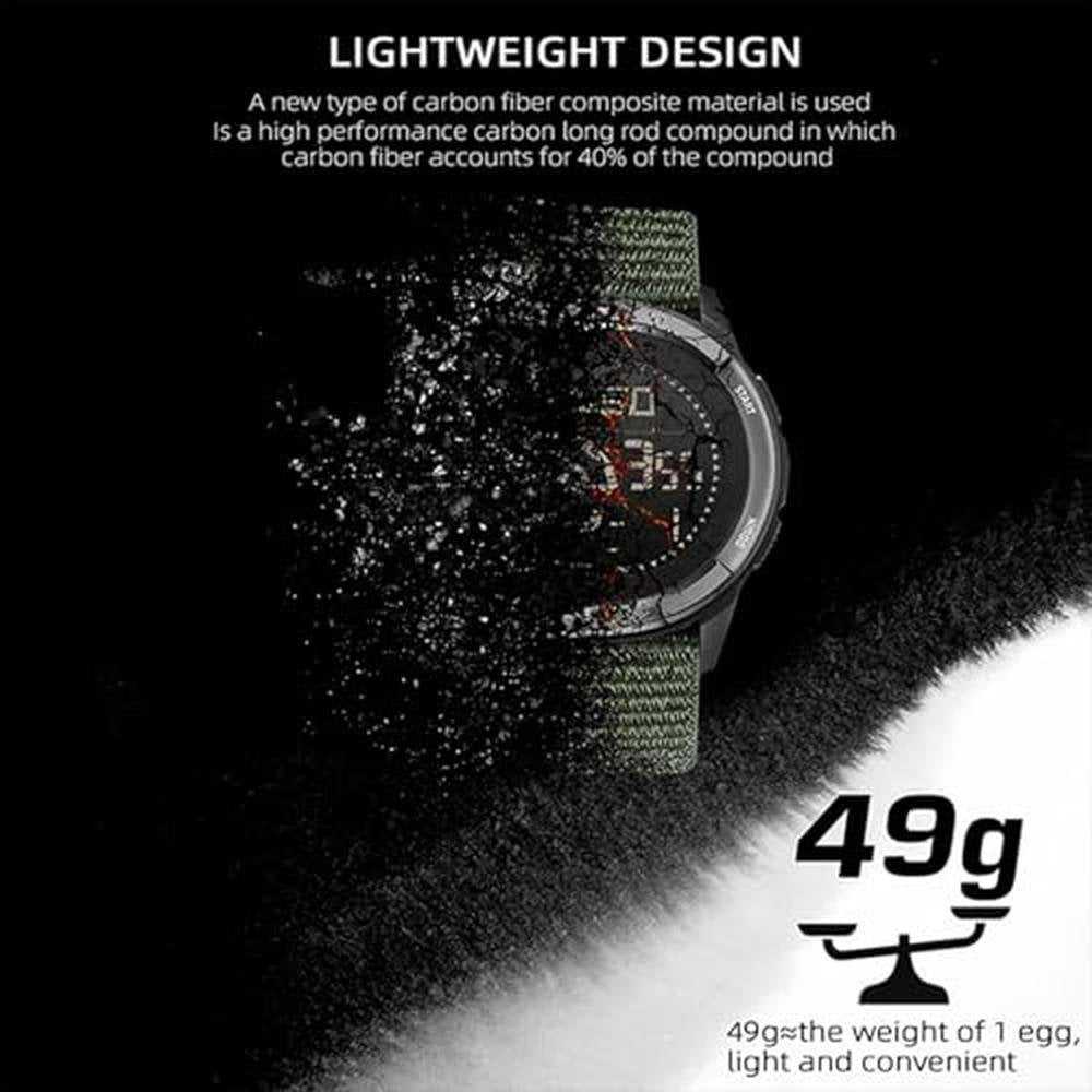 Watch Man: AREXTN Tactical Watch for Men – Close-up Detail