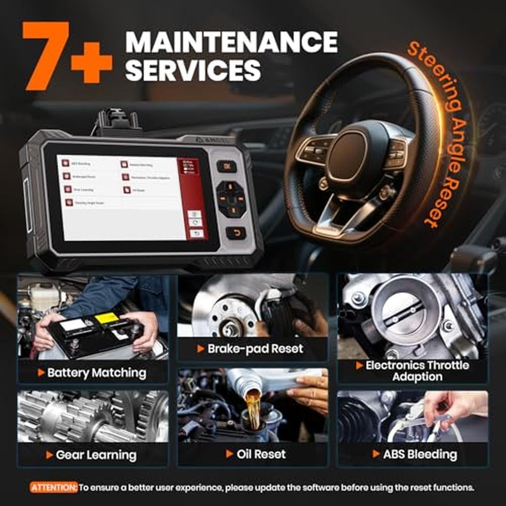 OBD2 Scanner ABS: ANCEL FX6000 Elite Bidirectional Scan Tool – In Use