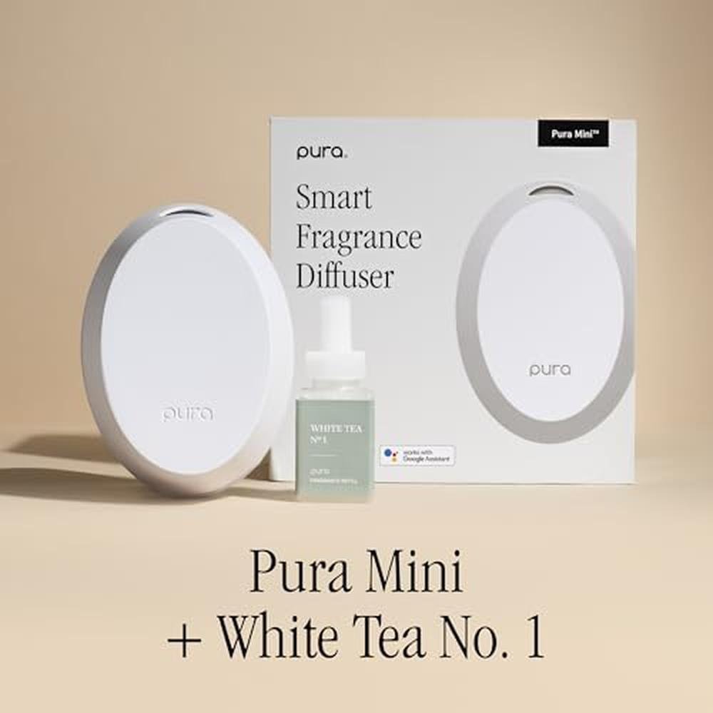 Elevate Your Space with Pura Mini Smart Fragrance Diffuser – Side View