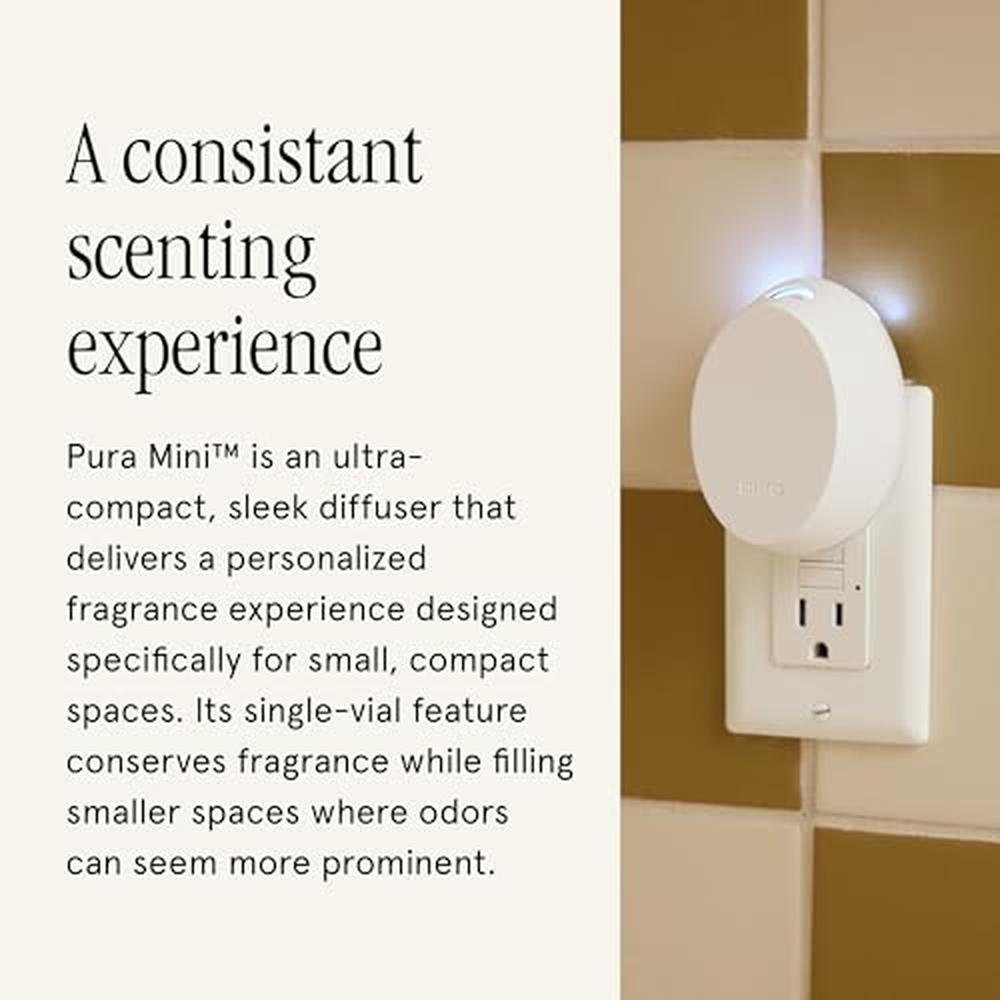 Elevate Your Space with Pura Mini Smart Fragrance Diffuser – Close-up Detail