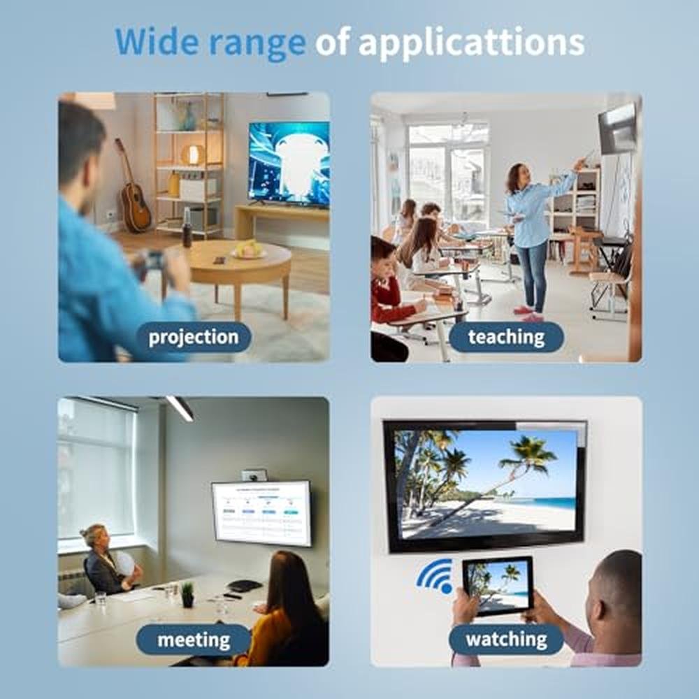 Adapter Display: 4K Wireless HDMI Display Adapter TV – Packaging