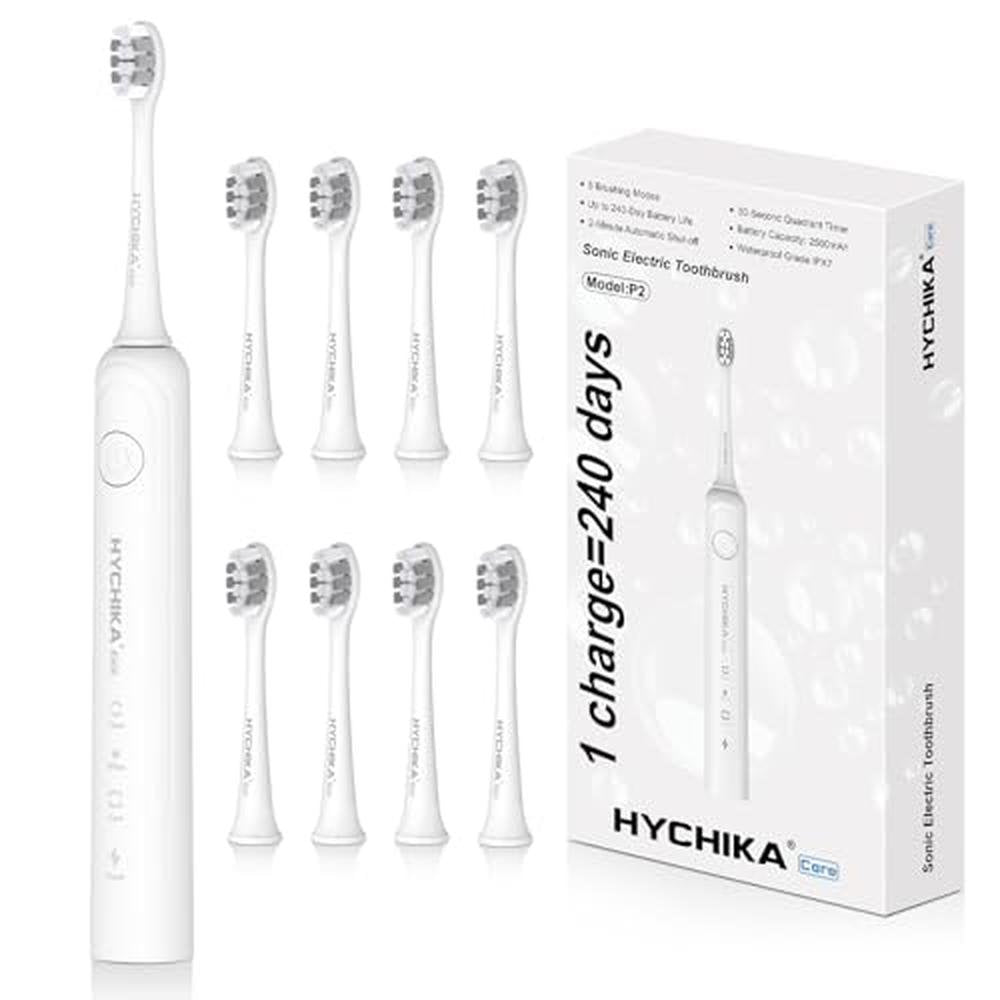 Battery Toothbrush: Premium Rechargeable Electric – Front View