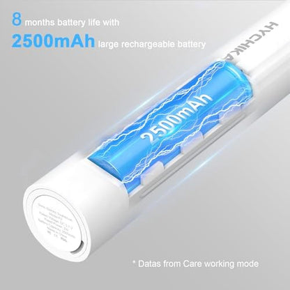 Battery Toothbrush: Premium Rechargeable Electric – Side View