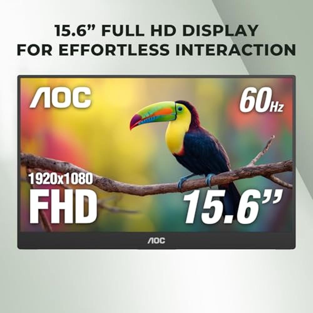 Portable Monitor: AOC 16T20 – Side View