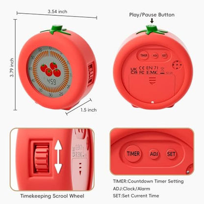 Time Management Mastery: Moxilos Visual Timer for Kids – Close-up Detail