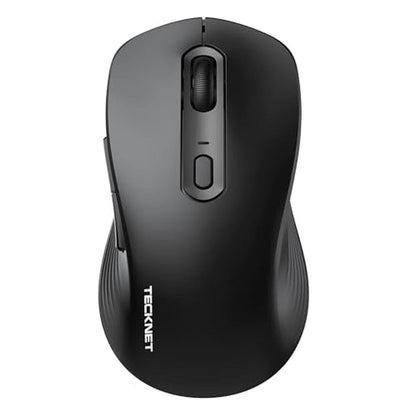 Wireless Laptop Mouse: TECKNET Bluetooth Mouse – Front View