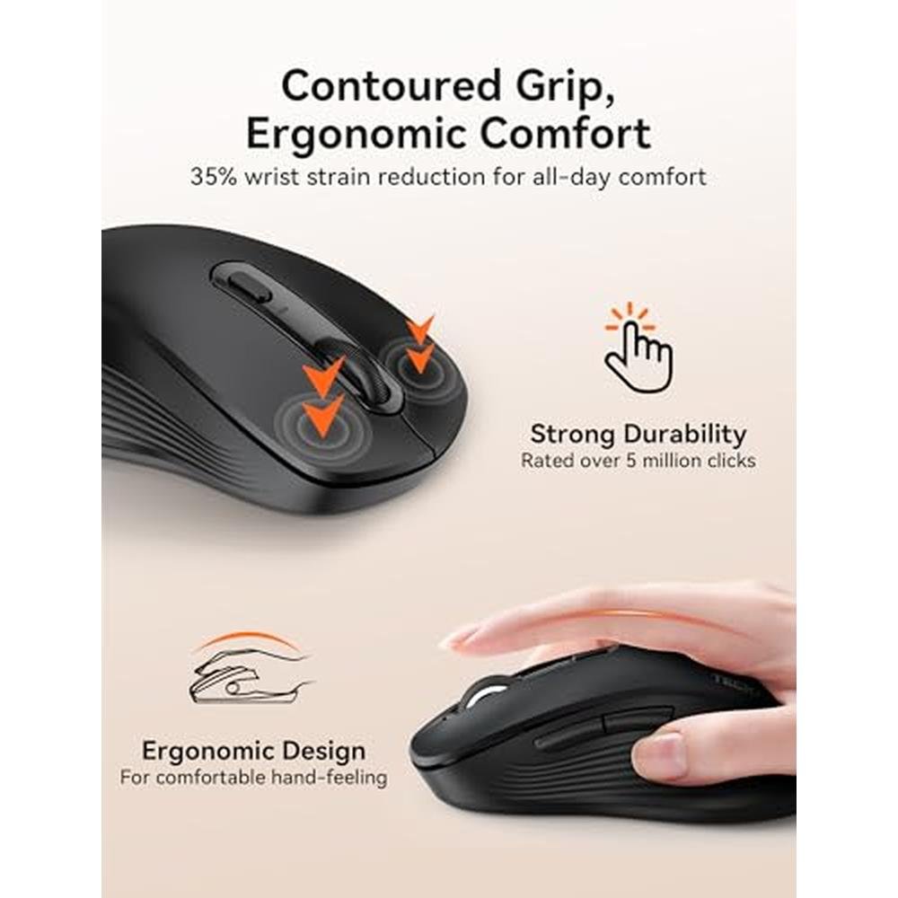 Wireless Laptop Mouse: TECKNET Bluetooth Mouse – Packaging
